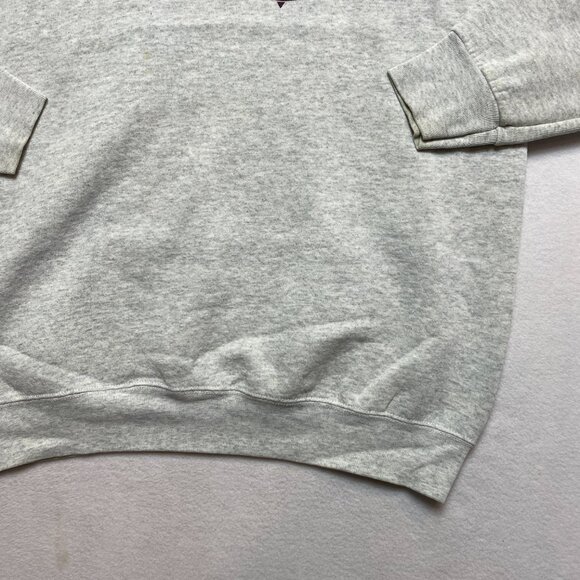 Vintage Block Island Rhode Island Sweatshirt Men's L Gray Pullover Y2K - Picture 4 of 13